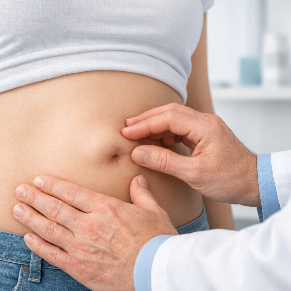 ¿Sientes una “bolita” en el ombligo? Esto es lo que debes saber sobre la hernia umbilical